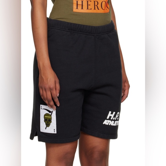 Heron Preston Black ‘H.P. N.Y.’ Sweat Short - Picture 4 of 4